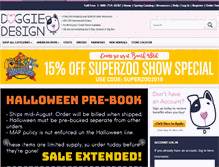 Tablet Screenshot of doggiedesign.com
